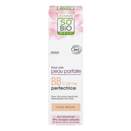 SO'BIO BB CREME PERFECTRICE TEINTE MEDIUM 40ML