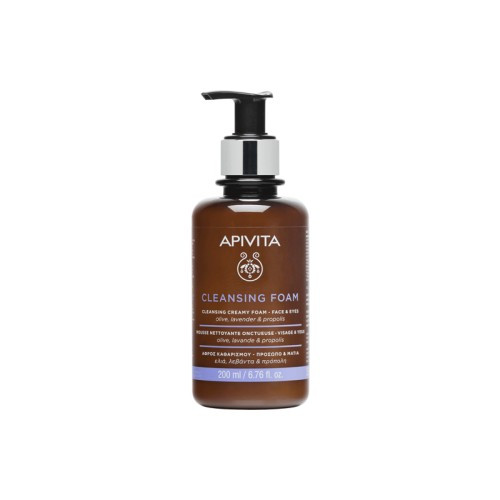 APIVITA MOUSSE NETTOYANTE ONCTUEUSE 200ML