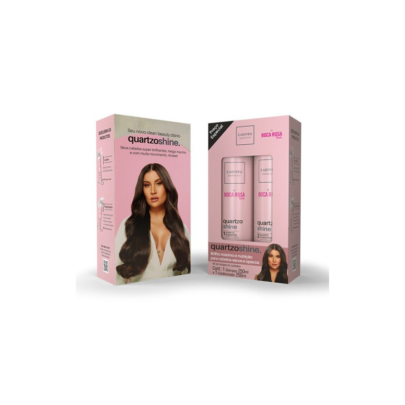 CADIVEU ESSENTIALS KIT HOME BOCA ROSA