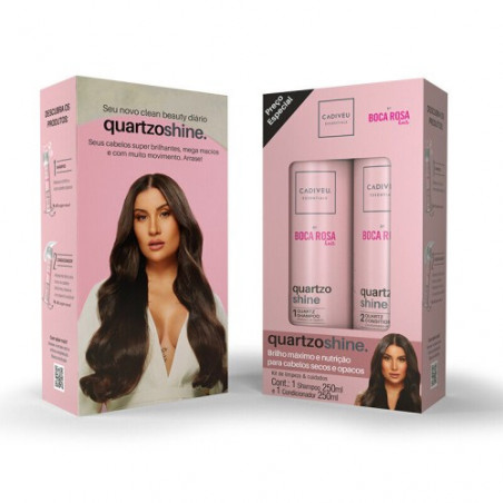 CADIVEU ESSENTIALS KIT HOME BOCA ROSA