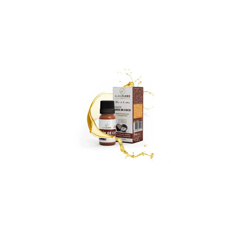 ALMAFLORE HUILE DE NOIX DE COCO 10ML