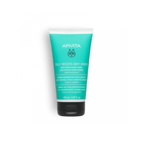 APIVITA APRES SHAMPOOING EQUILIBRANT CUIR CHEVELU GRAS ET POINTES SECHES 150ML