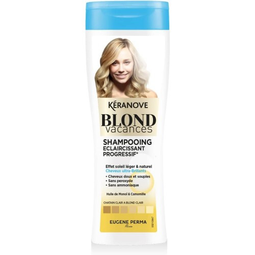 KÉRANOVE BLOND VACANCES SHAMPOOING ECLAIRCISSANT PROGRESSIF 250ML