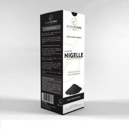 ALMAFLORE Huile de Nigelle BIO, 50ML