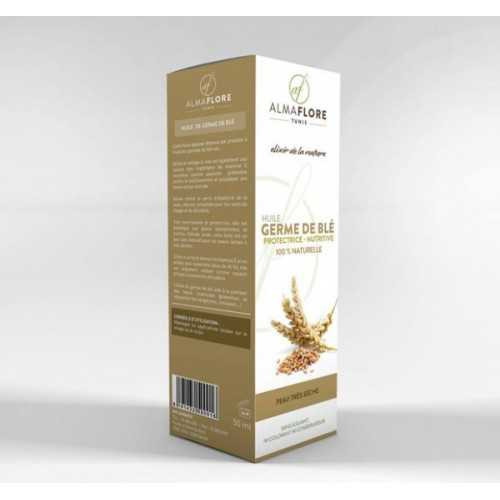 ALMAFLORE Huile de Germe de Blé, 50ML