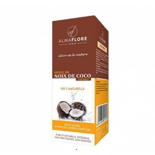 ALMAFLORE HUILE NOIX DE COCO POT 100ML
