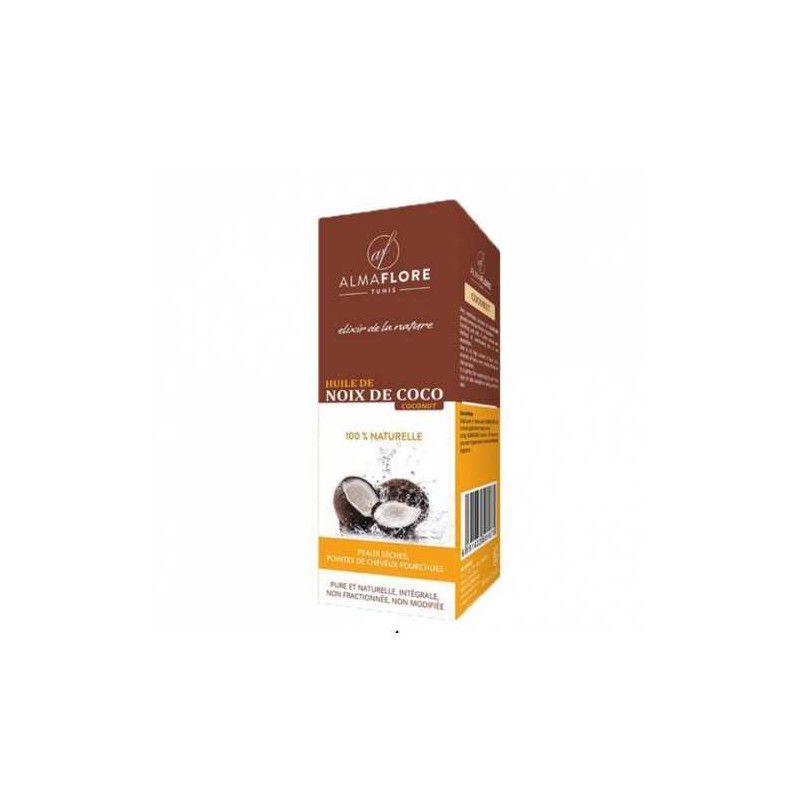 ALMAFLORE HUILE DE NOIX DE COCO 100ML