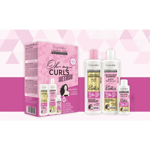COSMALINE COSMAL CURE PROFESSIONAL KIT OH MY CURLS METHOD