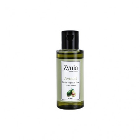 ZYNIA HUILE VEGETALE PURE D'AVOCAT 50ML