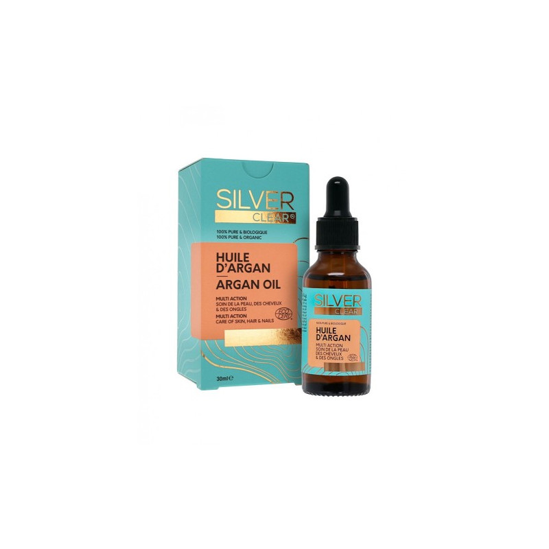 SILVER CLEAR HUILE D'ARGAN 30ML