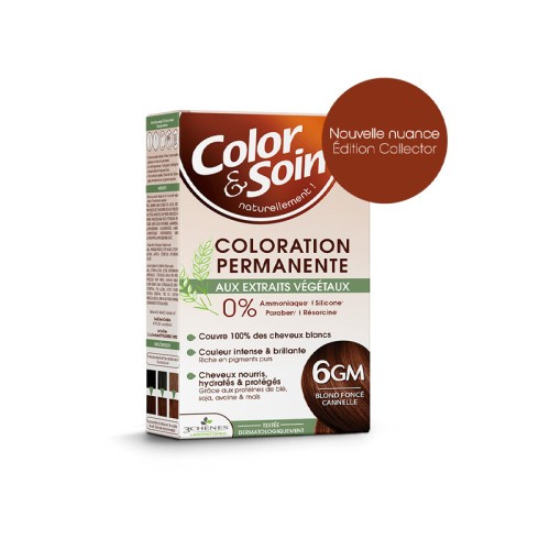 COLOR & SOIN COLORATION 6GM BLOND FONCE CANELLE