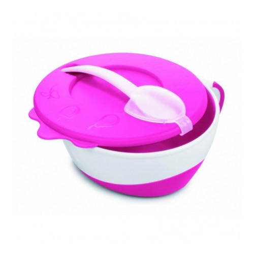 CANPOL BABIES BOL 350ML AVEC COUCIE ET CUILLER AVEC COUVERCLE