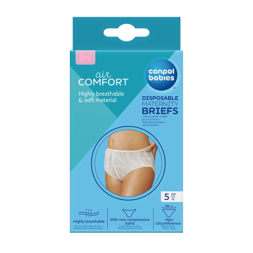 CANPOL BABIES 5 CULOTTES DE MATERNITE JETABLES