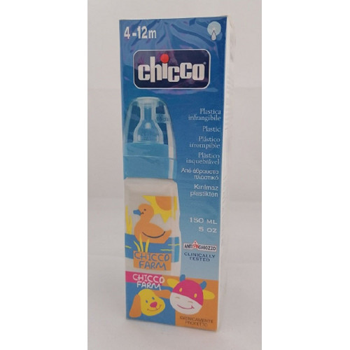 CHICCO BIBERON Plastique 4-12MOIS 150ML