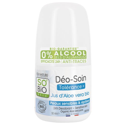 SO BIO DEO ALOE VERA PEAUX EPILEES 50ML