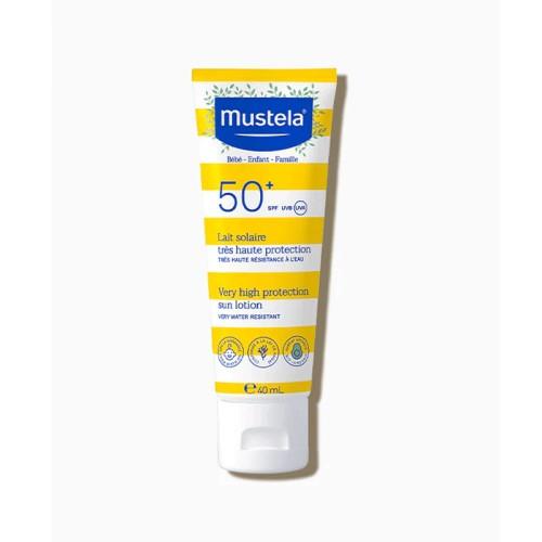 search MUSTELA LAIT SOLAIRE TRES HAUTE PROTECTION SPF50+ 40ML-pharmashop MUSTELA LAIT SOLAIRE TRES HAUTE PROTECTION SPF50+ 40ML