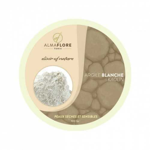 ALMAFLORE ARGILE BLANCHE SURFINE, 100 G