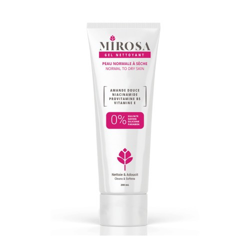 MIROSA GEL NETTOYANT PEAU NORMALE A SECHE 200ML