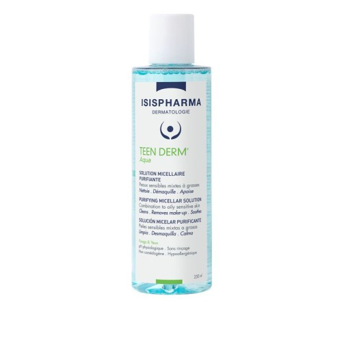 ISISPHARMA TEEN DERM AQUA SOLUTION MICELLAIRE 250ML