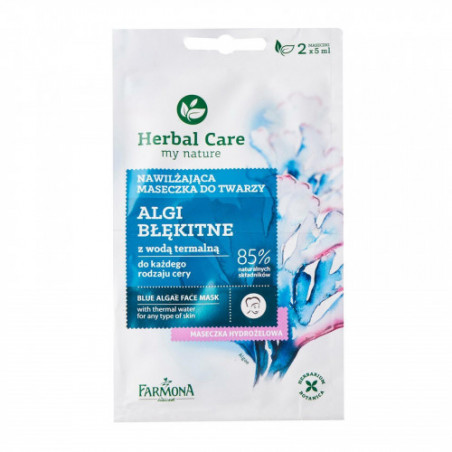 FARMONA HERBAL CARE BLUE ALGAE FACE MASK 2*5G