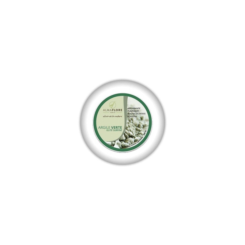 ALMAFLORE ARGILE VERTE SURFINE 200GR