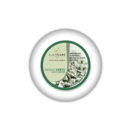 ALMAFLORE ARGILE VERTE SURFINE 200GR