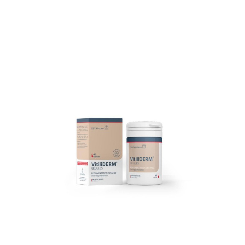 VITILIDERM REPIGMENTATION CUTANEE 60 GELULES