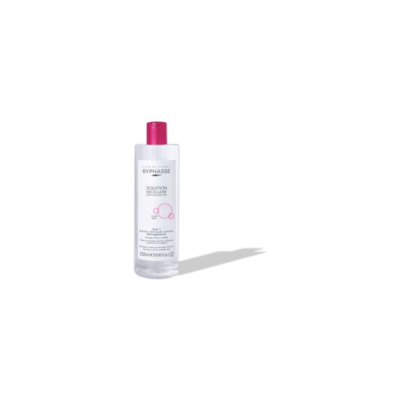 BYPHASSE SOLUTION MICELLAIRE DÉMAQUILLANTE 250ML