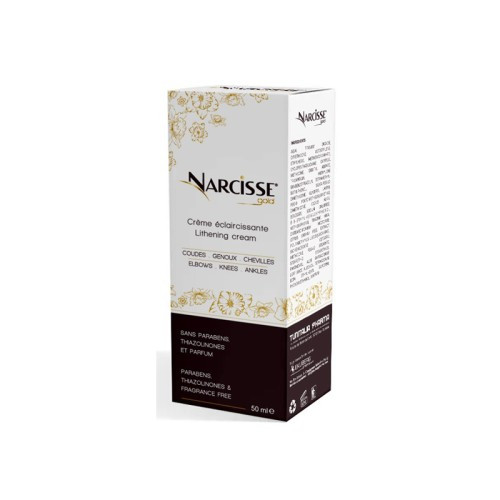 NARCISSE GOLD CREME ECLAIRCISSANTE COUDES, GENOUX, CHEVILLES 50ML