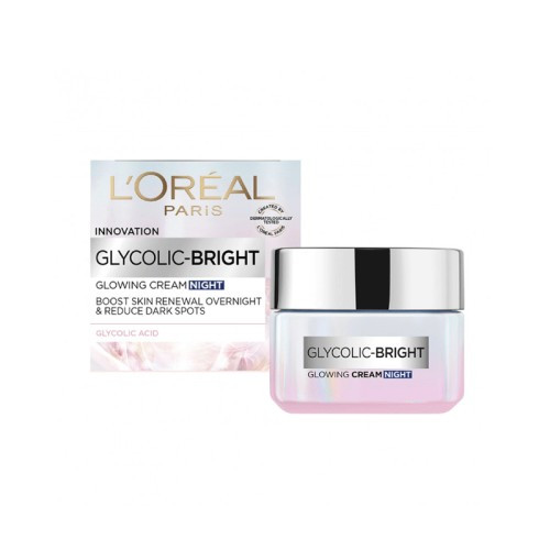 L'OREAL PARIS GLYCOLIC-BRIGHT CREME DE NUIT 50ML