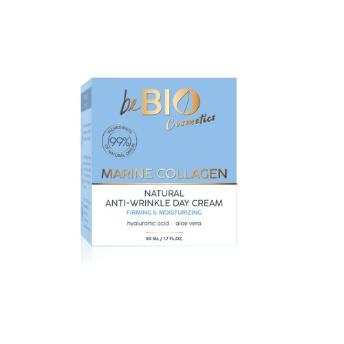 BEBIO COSMETICS CREME DE JOUR ANTI-RIDES NATURELLE COLLAGENE MARIN 50 ML
